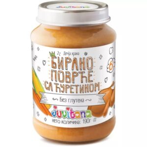 JUVITANA kašica ćuretina povrće 190g