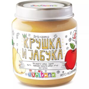JUVITANA kašica kruška jabuka 128g