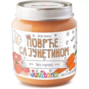 JUVITANA kašica junetina povrće 128g