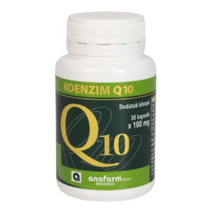 COENZYME Q10 cps 30x100mg(anafarm)