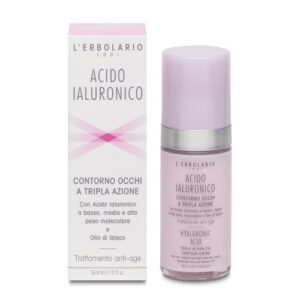 L' erbolario krema za područje oko očiju trostrukog dejstva sa hijaluronskom kiselinom 30 ml