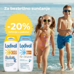 Ladival Gel + Losion paket za decu