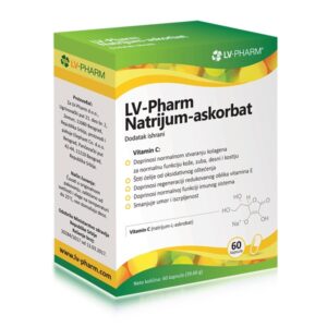 LV Natrijum Askorbat 60 kapsula