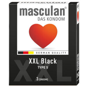 PREZERVATIV MASCULAN BLACK XXL a3
