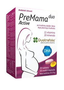 PREMAMA DUO AKTIV 30 TAB + 30 CPS