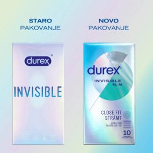 Durex Prezervativ Invisible Slim 10 komada