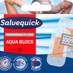 FLASTER SALVE.AQUA BLOCK 12kom