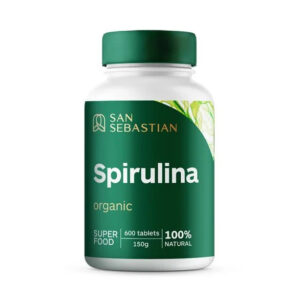 San Sebastian Spirulina 600 tbl