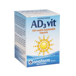 VITAMIN  AD3 100cps (anafarm)
