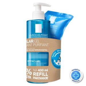 LRP EFFACLAR Promo PENUŠAVI GEL 400ml + REFILL 400ML 8446