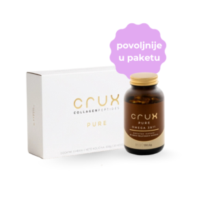 Crux Collagen Prašak 30 kesica+Omega Pure 90m ekih kapsula