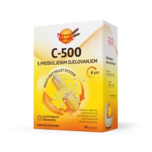 Natural Wealth Vitamin C 500mg sa produženim delovanjem 45kapsu