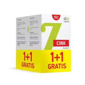 CINK-GOODWILL TABLETE 60X15MG 1+1gratis
