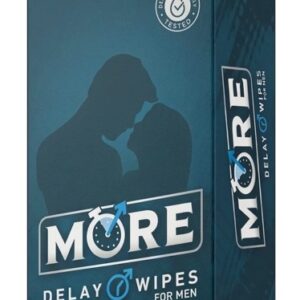 More Delay Wipes Vlažne Maramice za Muškarce 6 komada