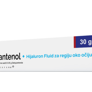 Pantenol + Hijaluron fluid za regiju oko očiju 30g DUKAFARM