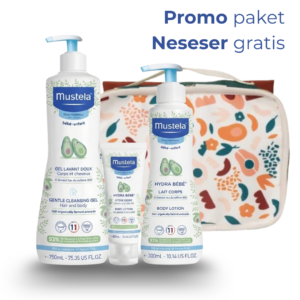 Mustela Promo set za negu i hidrataciju, neseser gratis
